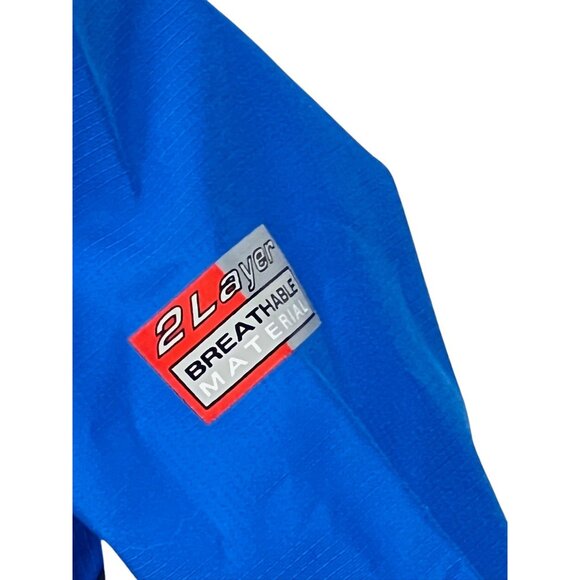 Magic Marine Sailing Jacket Boys Blue Gray 2 Layer Racing Spraytop Waterproof Br - Picture 15 of 16